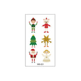 CHRISTMAS CANDLE TATTOOS FOR KIDS PARTIES_CWMM8262