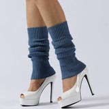 Warm Ballet Leggings High Elastic Stacked Socks_Cwms0748