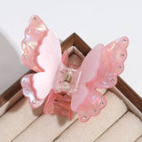 2024 NEW COLORFUL DOUBLE LAYER BUTTERFLY CLIP_CWAHA2198