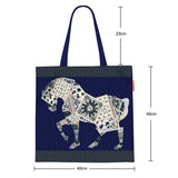 STUDENT CANVAS TOTE BAG SPACIOUS DESIGN_CWAB5138