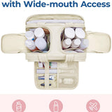 LARGE WIDE MAKEUP STORAGE TOILETRY BAG_CWAB2350