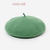 AUTUMN AND WINTER RETRO SOLID COLOR BERET_CWAH1926
