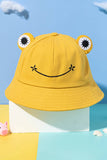 CARTOON FROG DESIGN BUCKET HAT_CWAH0469