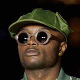 FASHIONABLE HIGH END ROUND FRAME SUNGLASSES_CWASG0657