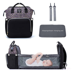 NEW PORTABLE FOLDING CRIB MOMMY BAG_CWAB2229