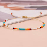 BOHEMIAN STYLE COLOR SMALL BRACELET BEADED BRACELET_CWMM3795