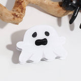 Halloween Acetate Hair Claw?Witch & Bat Design_Cwaha07286