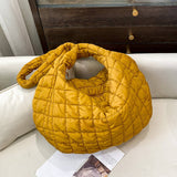 LARGE PUFFY CLOUD TOTE BAG SHOULDER PURSE_CUAB00508