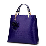 2024 NEW PATENT LEATHER CROCODILE PATTERN HANDBAG_CWAB2641