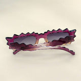 PERSONALIZED LACE IRREGULAR SUNGLASSES_CWASG0416