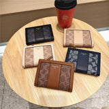 Geometric Pattern Bifold Zip Snap Wallet For Women_Cwab06204