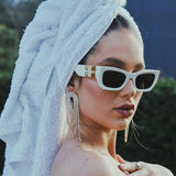 CAT EYE WIDE TEMPLE SUN PROTECTION SUNGLASSES_CWASG0567