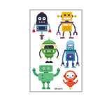 CUTE WATERPROOF TEMPORARY TATTOO STICKERS SET_CWMM8372