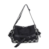 Casual Plaid Shoulder Crossbody Bag_Cwab1606