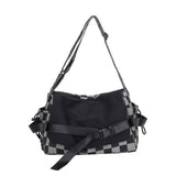 Casual Plaid Shoulder Crossbody Bag_Cwab1606