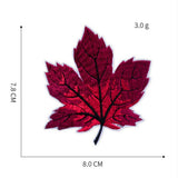 NEW MAPLE LEAF EMBROIDERY CHILDRENS CLOTH PATCH_CWMM4030