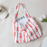 COTTON CANVAS SHOULDER BAG FOR WOMEN LARGE SIZE_CWAB5655