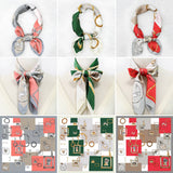 RETRO PRINT FRESH FLORAL SQUARE SCARF_CWASC1155