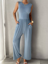 Slim-Fit Sleeveless Waistline Romper