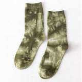 FASHION TIE DYED SKATEBOARD SOCKS STREET SOCKS_CWMS0261