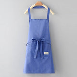 SOLID COLOR THIN APRON WITH POCKETS BULK_CWMM2036