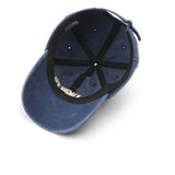 Washed Letter Embroidery Baseball Hat Sun Hat Cwah1261