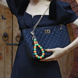 EXAGGERATED LUMINOUS PUMPKIN BRACELET KEYCHAIN_CWMM1212