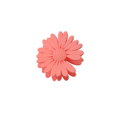 MATTE DAISY HAIR CLAW FLORAL BACK BUN SHARK CLIP_CWMM5004