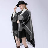 NEW FASHION ALL MATCH CLOAK SHAWL WARM AND THICK_CWMM2102
