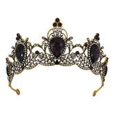 BRIDAL JEWELRY CROWN WEDDING CRYSTAL TIARAS_CWMM2022