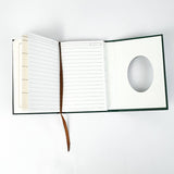 GREEN RETRO ROSE THICK NOTEBOOK_CWMM1861