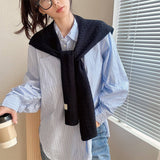 Cwmm10402_Solid Knit Shawl Cape Scarf For Women