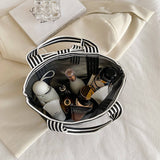 PORTABLE BOW LARGE CAPACITY MESH COSMETIC BAG_CWAB4456