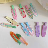 JELLY COLOR NO CREASE HAIR CLIP CUTE MAKEUP PIN_CWAHA1373