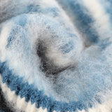 Winter Warm Outdoor Knitted Scarf Three-Piece Set_Cwmm2800