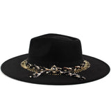 BRITISH STYLE AUTUMN AND WINTER WARM HAT JAZZ HAT_CWAH1880