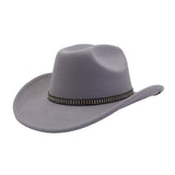 Western Cowboy Fedora Hat For Couples_Cwah04412