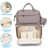 SIMPLE MULTIFUNCTIONAL MOTHER AND BABY BAG_CWAB2240