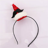 CHRISTMAS HAT SMALL HAT GIRL CUTE HEADBAND_CWAHA2741