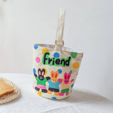 CUTE CARTOON BUCKET BAG FOR GIRLS HANDHELD_CWAB5675