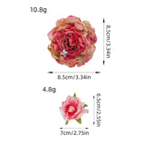 ARTIFICIAL FLOWER ROSE BEAUTIFUL HAIRPIN_CWAHA1506