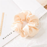 SATIN SCRUNCHIES SET FOR WOMEN SIMPLE STYLISH_CWAHA0343