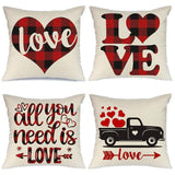 HOME CUSHION VALENTINES DAY PRINTED PILLOW COVER_CWMM0770