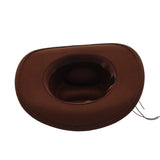 COUPLE FEDORA JAZZ HAT WESTERN ETHNIC WOOL HAT_CWAH04382