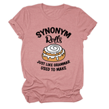 LOOSE FIT WOMEN S T SHIRT WITH CUTE GRAPHIC _CWTTSL0486