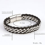 FASHIONABLE WOVEN BRACELET CHAIN BRACELET_CWAJE1460