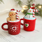 CARTOON RESIN SANTA MUG CHRISTMAS TABLE DECOR_CWMM9755
