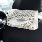 HIGH VALUE CAR SEATBACK HANGING TISSUE BOX_CWMM2262