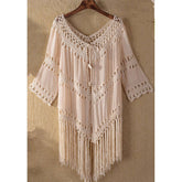 HOLLOW BEACH SUN PROTECTION SWIMSUIT COVER UP_CWMW0656