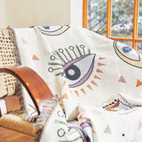 JACQUARD SOFA BLANKET CAMPING BLANKET_CWMM0410